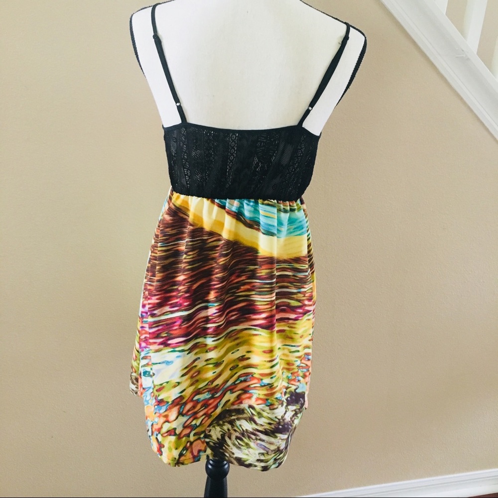 Kimchi Blue | Urban Outfitters watercolor dress - Picture 3 of 7